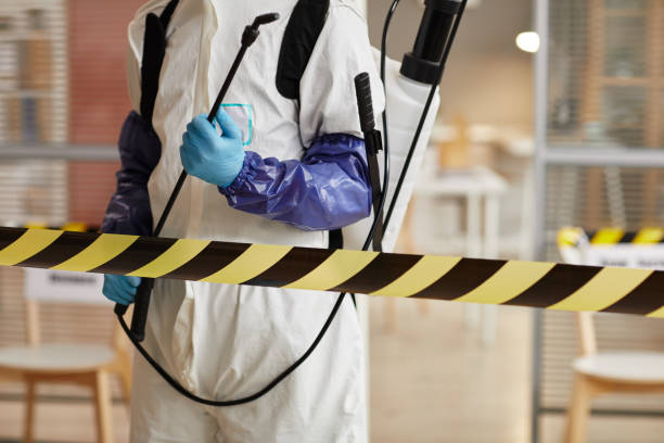 Professional Infectious Disease Decontamination technician working in Auburn, ME